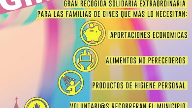 Photo of El domingo llega la ‘Operación  Gines Suma’, una iniciativa solidaria para ayudar a las familias más afectadas por la crisis sanitaria