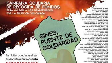 Photo of ‘Gines con La Palma’, campaña benéfica para los damnificados por la erupción volcánica