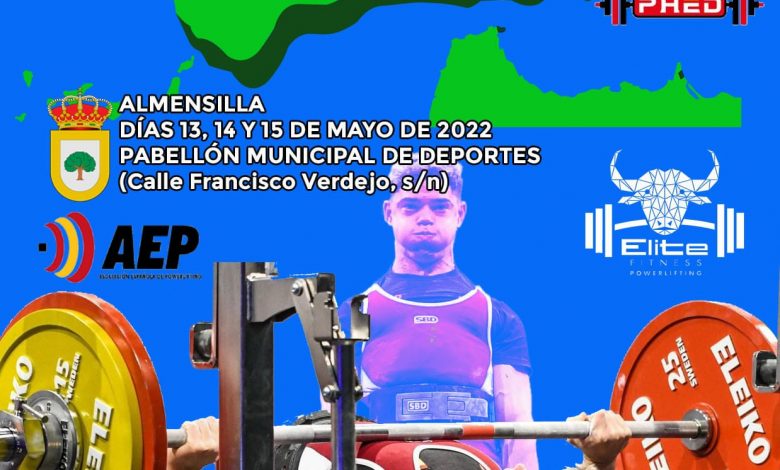 Photo of Almensilla acogerá el V Open Andalucía, Canarias, Ceuta y  Melilla “Powerlifting y Press de Banca”