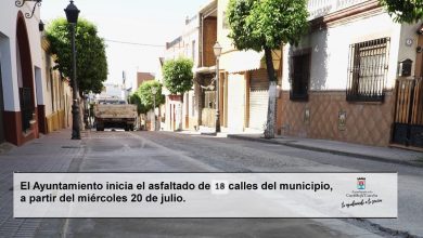 Photo of El Ayuntamiento inicia la primera fase de actuaciones de asfaltado en 18 calles de Castilleja de la Cuesta